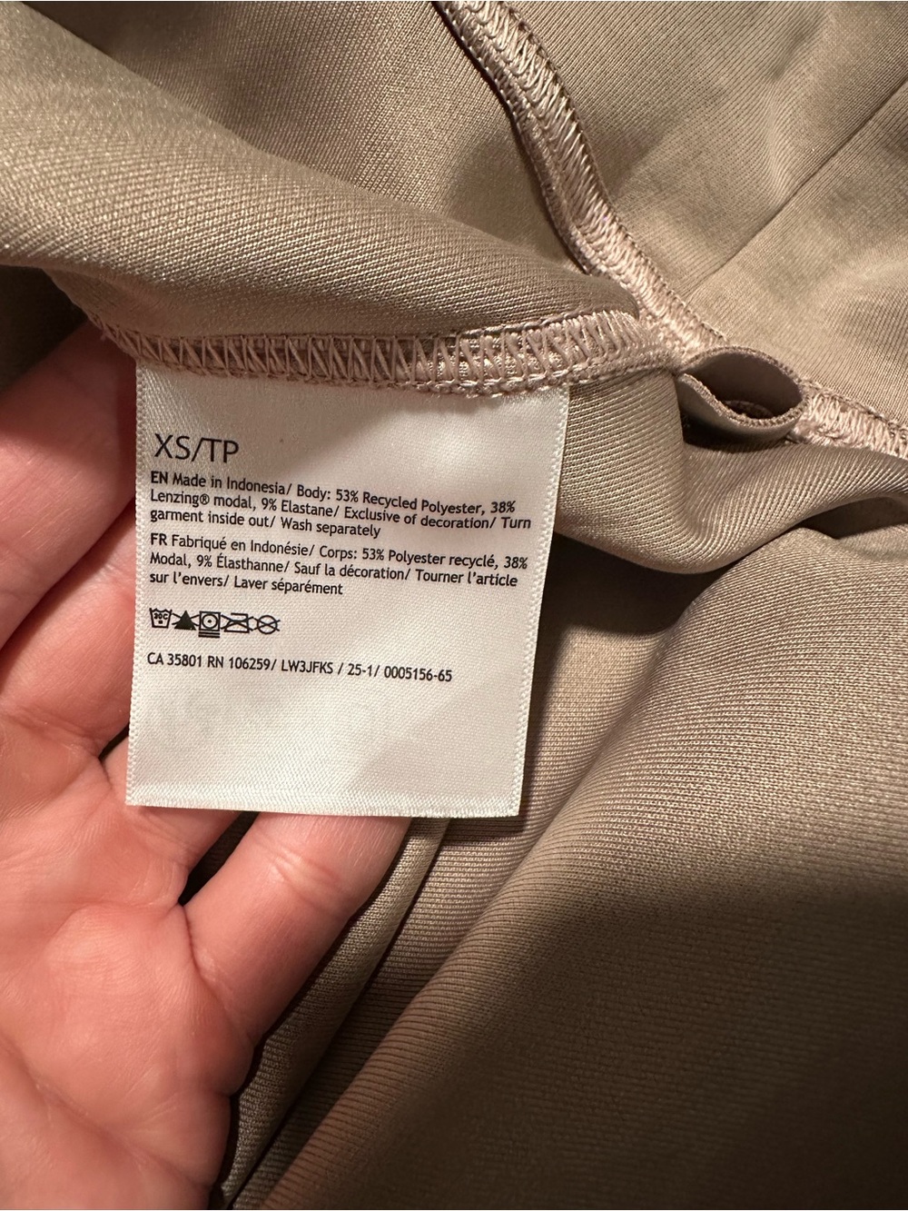 NWOT! Lululemon soft Crewneck Sweater - Taupe - Picture 4 of 4